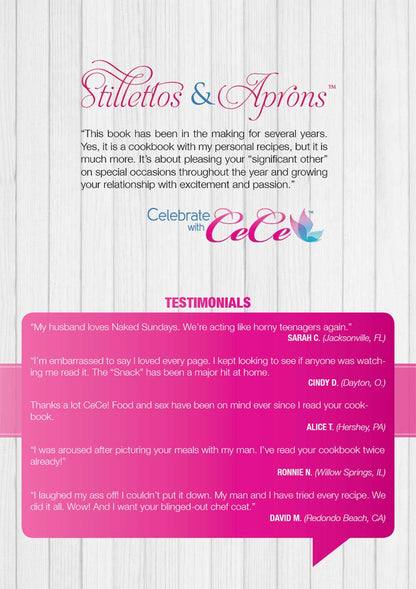 Stilettos & Aprons: The Ultimate Cookbook Guide for Hot Sex & Sizzling Recipes